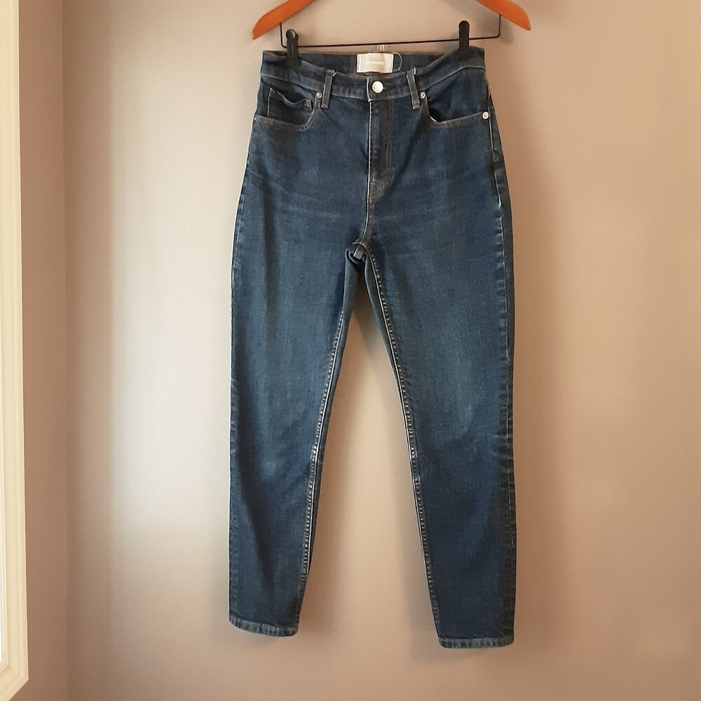 Everlane Women's High Rise Regular Jeans Vintage Dark Size 29